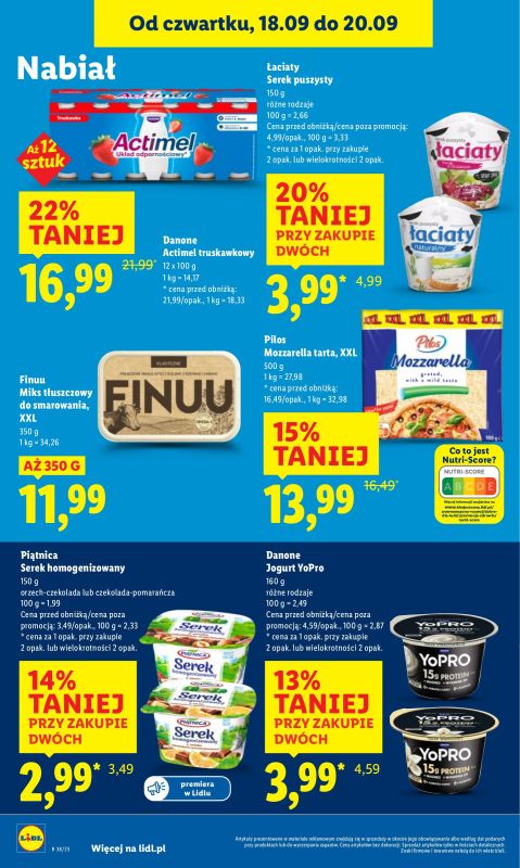 Lidl - gazetka promocyjna Oferta od czwartku od czwartku 18.09 do soboty 20.09 - strona 28