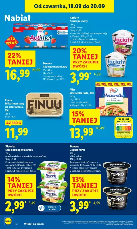 Lidl - gazetka promocyjna Oferta od czwartku od czwartku 18.09 do soboty 20.09 - strona 28