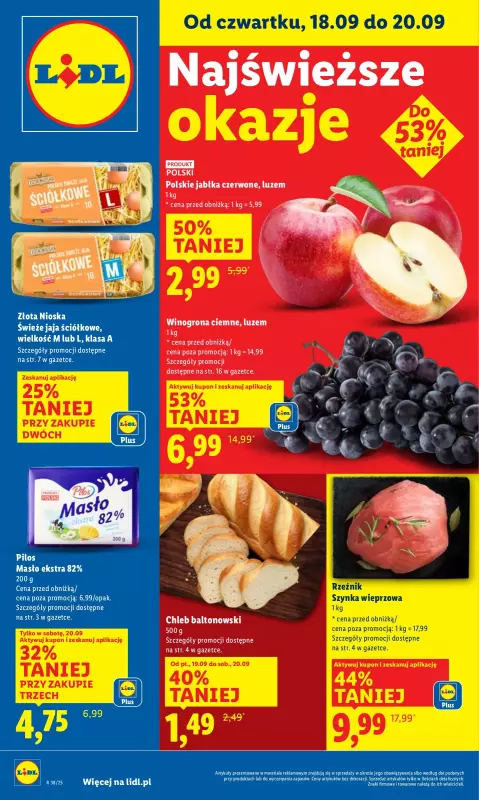 Lidl - gazetka promocyjna Oferta od czwartku  