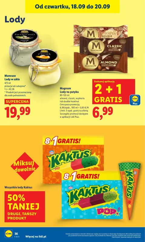 Lidl - gazetka promocyjna Oferta od czwartku od czwartku 18.09 do soboty 20.09 - strona 42