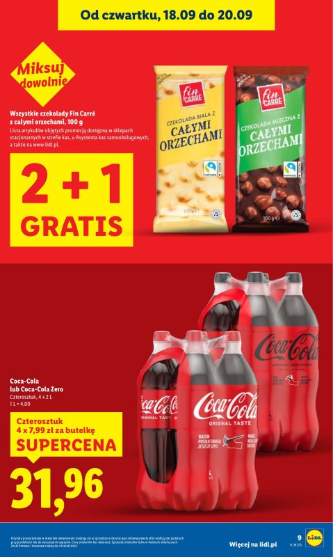 Lidl - gazetka promocyjna Oferta od czwartku od czwartku 18.09 do soboty 20.09 - strona 9