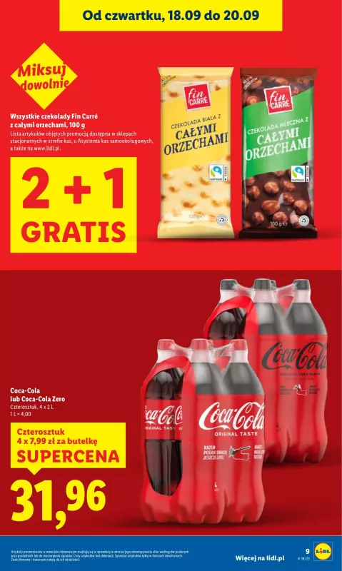 Lidl - gazetka promocyjna Oferta od czwartku od czwartku 18.09 do soboty 20.09 - strona 9