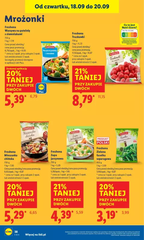 Lidl - gazetka promocyjna Oferta od czwartku od czwartku 18.09 do soboty 20.09 - strona 46