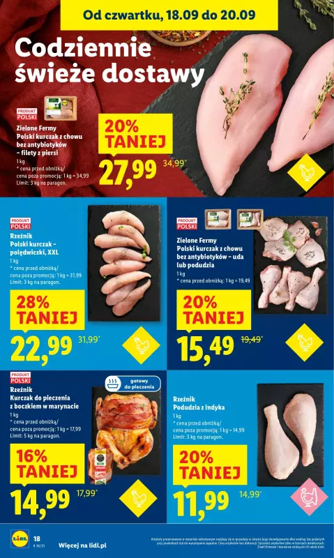 Lidl - gazetka promocyjna Oferta od czwartku od czwartku 18.09 do soboty 20.09 - strona 22