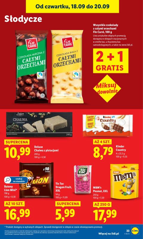 Lidl - gazetka promocyjna Oferta od czwartku od czwartku 18.09 do soboty 20.09 - strona 39