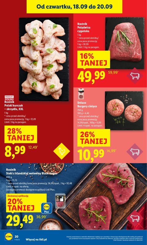 Lidl - gazetka promocyjna Oferta od czwartku od czwartku 18.09 do soboty 20.09 - strona 24