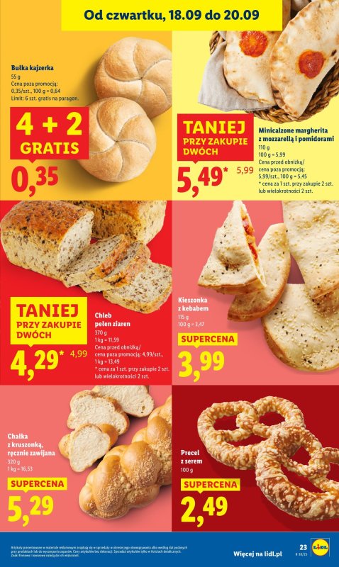 Lidl - gazetka promocyjna Oferta od czwartku od czwartku 18.09 do soboty 20.09 - strona 29