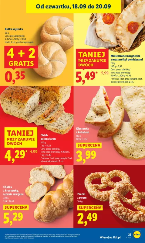 Lidl - gazetka promocyjna Oferta od czwartku od czwartku 18.09 do soboty 20.09 - strona 29