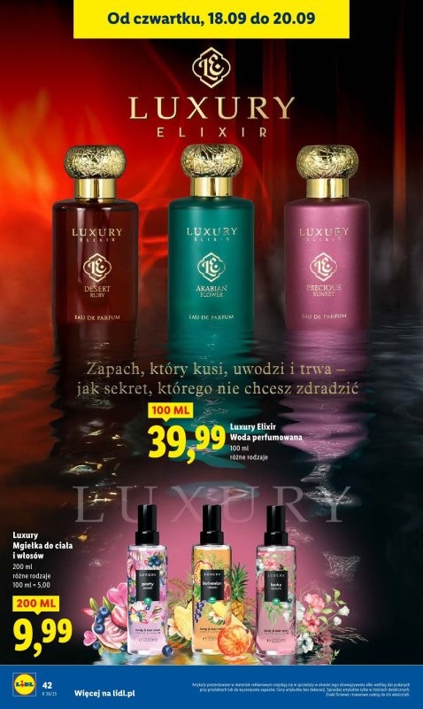 Lidl - gazetka promocyjna Oferta od czwartku od czwartku 18.09 do soboty 20.09 - strona 52