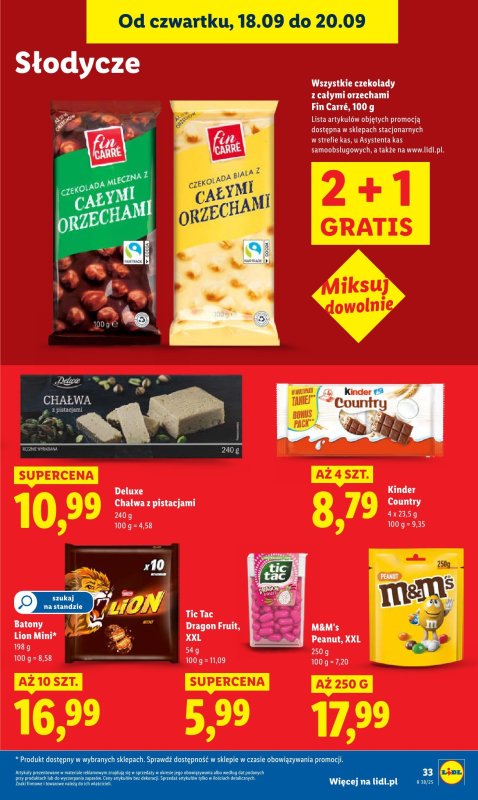 Lidl - gazetka promocyjna Oferta od czwartku od czwartku 18.09 do soboty 20.09 - strona 41