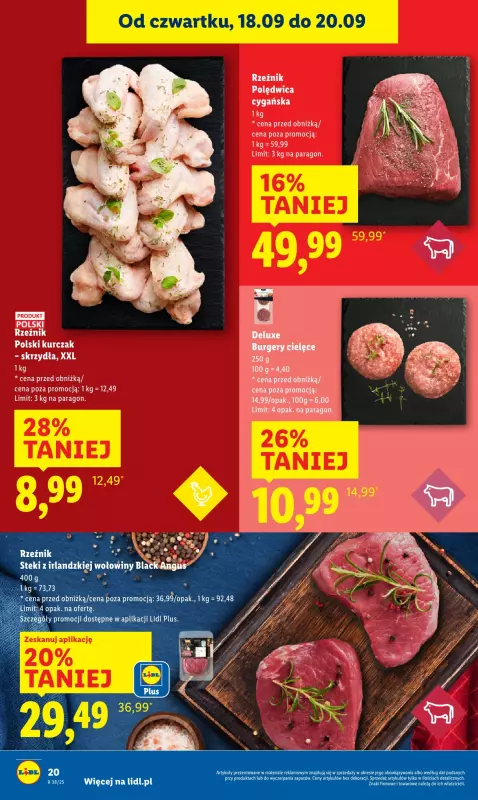 Lidl - gazetka promocyjna Oferta od czwartku od czwartku 18.09 do soboty 20.09 - strona 26