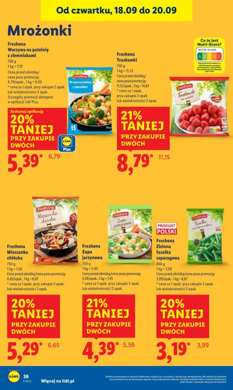 Lidl - gazetka promocyjna Oferta od czwartku od czwartku 18.09 do soboty 20.09 - strona 48