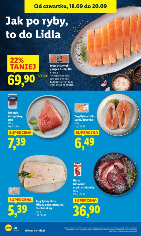 Lidl - gazetka promocyjna Oferta od czwartku od czwartku 18.09 do soboty 20.09 - strona 32