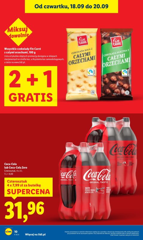 Lidl - gazetka promocyjna Oferta od czwartku od czwartku 18.09 do soboty 20.09 - strona 10