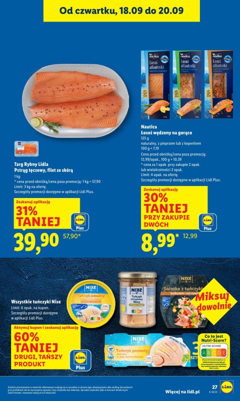 Lidl - gazetka promocyjna Oferta od czwartku od czwartku 18.09 do soboty 20.09 - strona 33