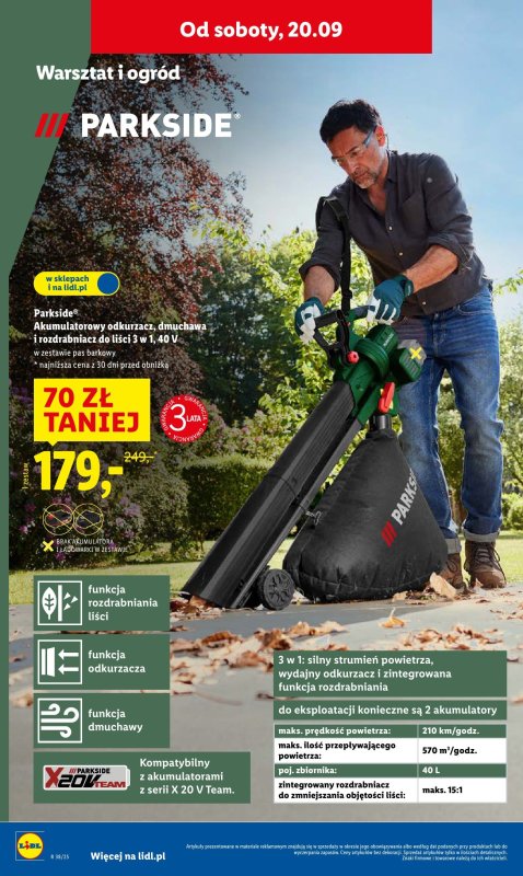 Lidl - gazetka promocyjna Oferta od czwartku od czwartku 18.09 do soboty 20.09 - strona 16