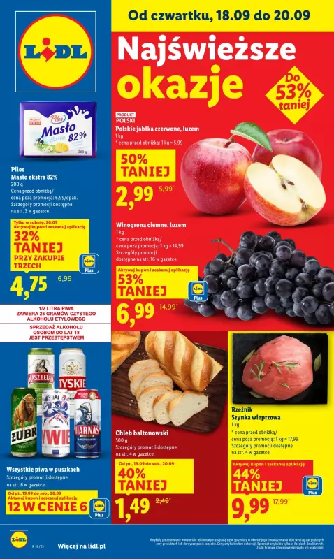 Lidl - gazetka promocyjna Oferta od czwartku  