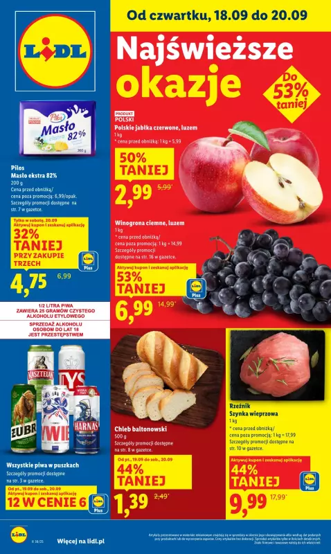 Lidl - gazetka promocyjna Oferta od czwartku  