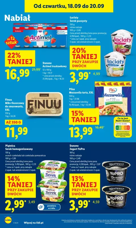 Lidl - gazetka promocyjna Oferta od czwartku od czwartku 18.09 do soboty 20.09 - strona 34