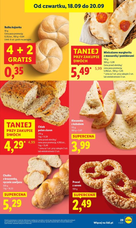 Lidl - gazetka promocyjna Oferta od czwartku od czwartku 18.09 do soboty 20.09 - strona 33