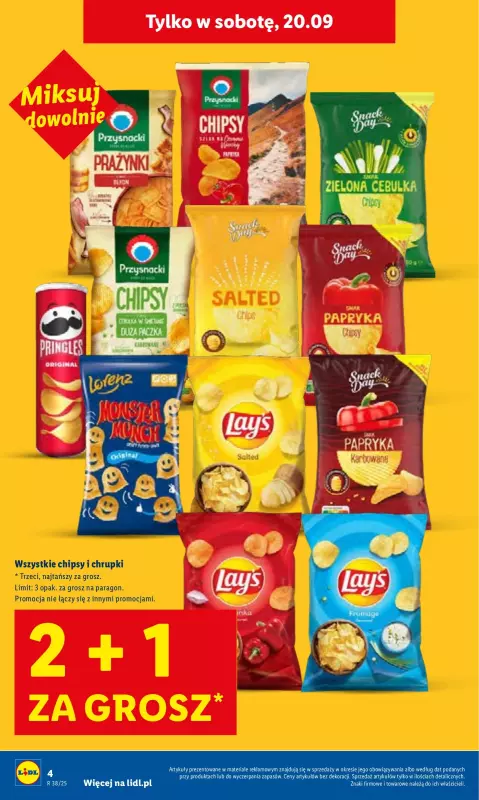 Lidl - gazetka promocyjna Oferta od czwartku od czwartku 18.09 do soboty 20.09 - strona 4