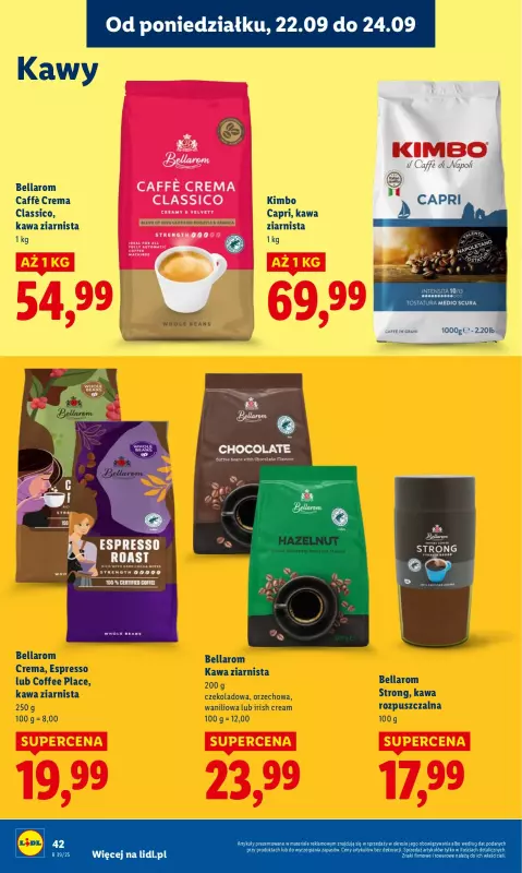 Lidl - gazetka promocyjna Oferta od poniedziałku od poniedziałku 22.09 do środy 24.09 - strona 52
