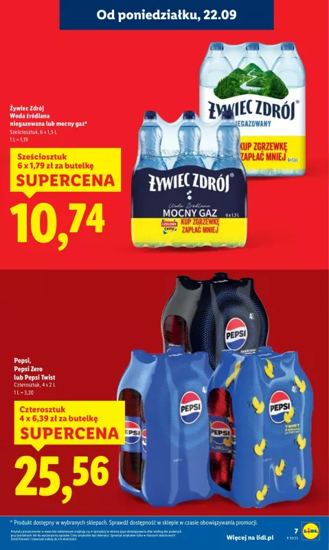 Lidl - gazetka promocyjna Oferta od poniedziałku od poniedziałku 22.09 do środy 24.09 - strona 11