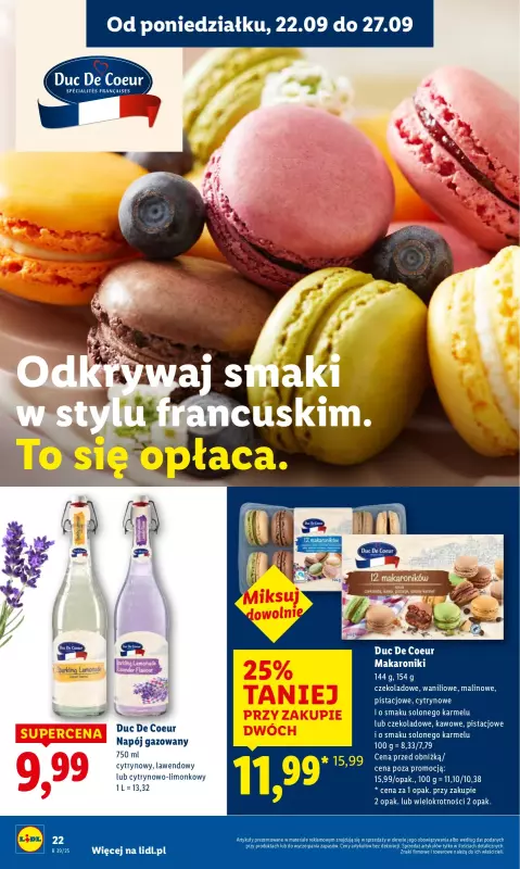 Lidl - gazetka promocyjna Oferta od poniedziałku od poniedziałku 22.09 do środy 24.09 - strona 28