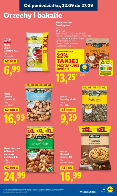 Lidl - gazetka promocyjna Oferta od poniedziałku od poniedziałku 22.09 do środy 24.09 - strona 43
