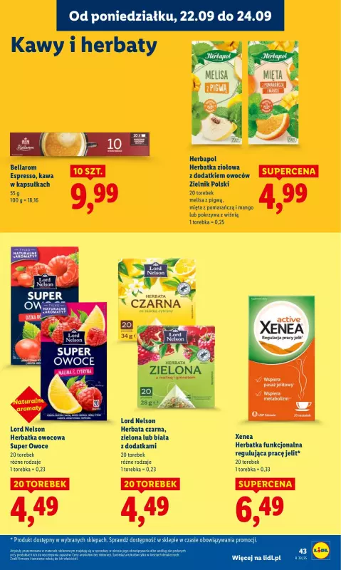 Lidl - gazetka promocyjna Oferta od poniedziałku od poniedziałku 22.09 do środy 24.09 - strona 53