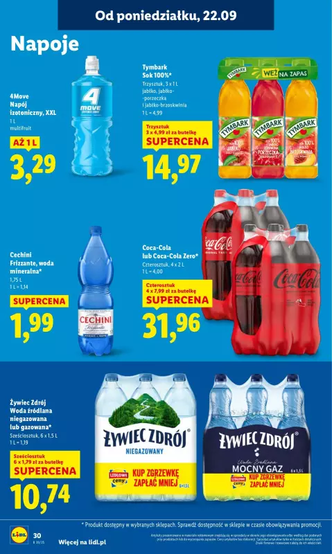 Lidl - gazetka promocyjna Oferta od poniedziałku od poniedziałku 22.09 do środy 24.09 - strona 36