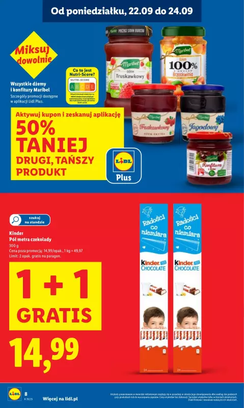Lidl - gazetka promocyjna Oferta od poniedziałku od poniedziałku 22.09 do środy 24.09 - strona 12