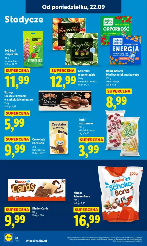 Lidl - gazetka promocyjna Oferta od poniedziałku od poniedziałku 22.09 do środy 24.09 - strona 46