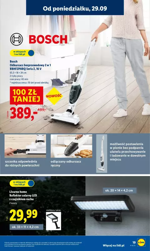 Lidl - gazetka promocyjna Katalog od poniedziałku 29.09 do soboty 04.10 - strona 25