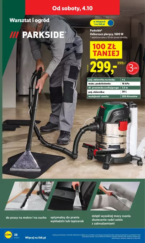 Lidl - gazetka promocyjna Katalog od poniedziałku 29.09 do soboty 04.10 - strona 46
