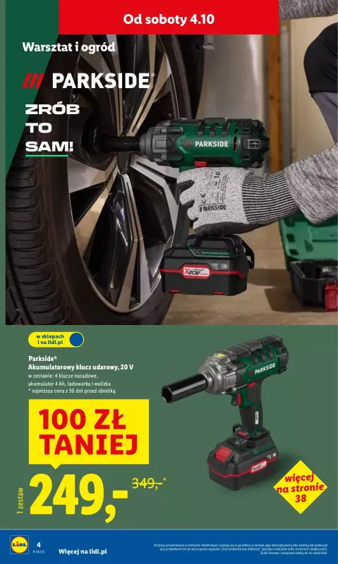 Lidl - gazetka promocyjna Katalog od poniedziałku 29.09 do soboty 04.10 - strona 8