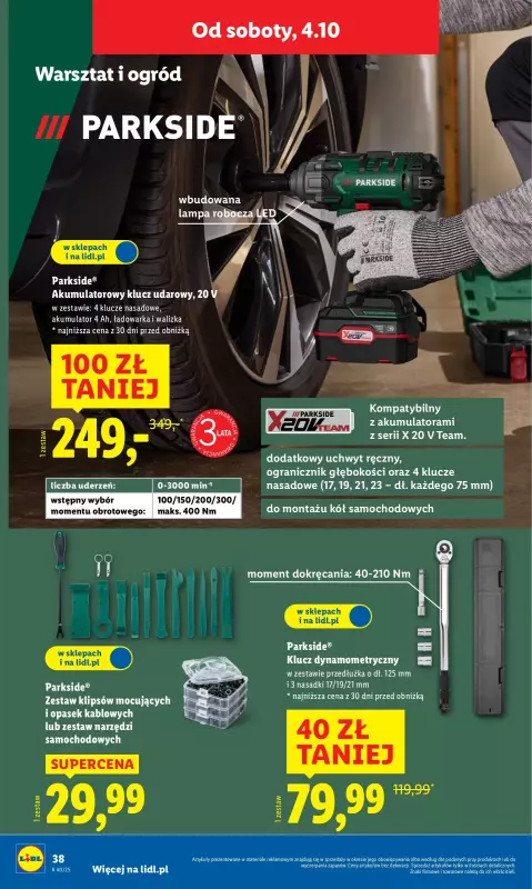 Lidl - gazetka promocyjna Katalog od poniedziałku 29.09 do soboty 04.10 - strona 48