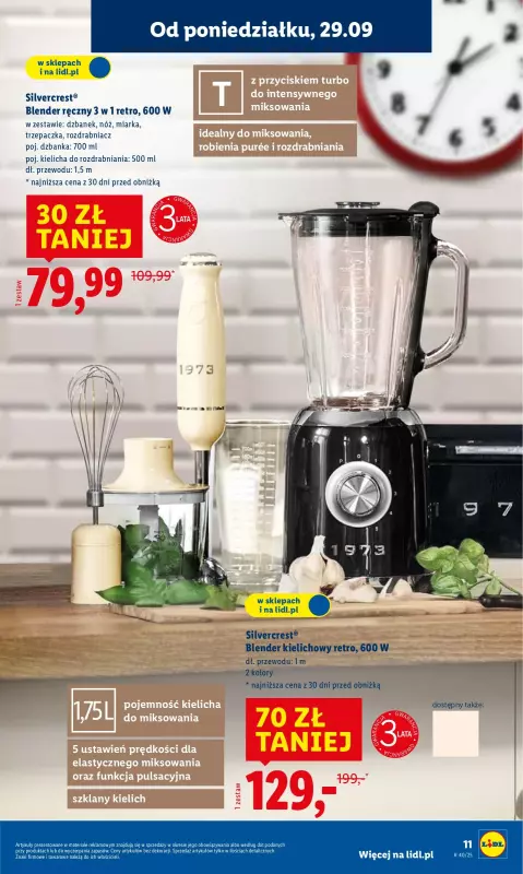 Lidl - gazetka promocyjna Katalog od poniedziałku 29.09 do soboty 04.10 - strona 15