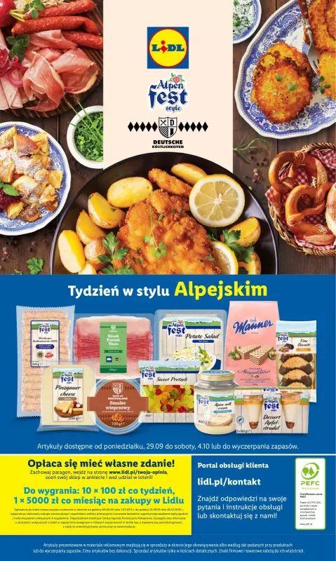 Lidl - gazetka promocyjna Katalog od poniedziałku 29.09 do soboty 04.10 - strona 58