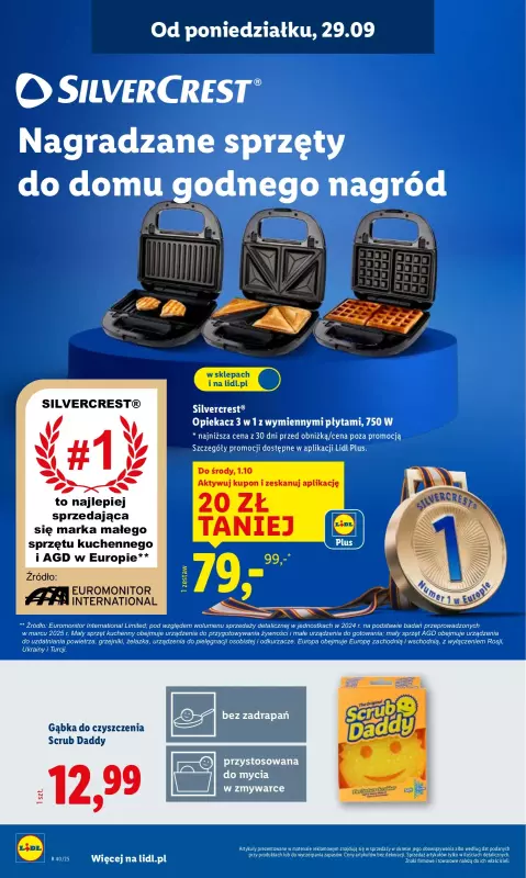 Lidl - gazetka promocyjna Katalog od poniedziałku 29.09 do soboty 04.10 - strona 22