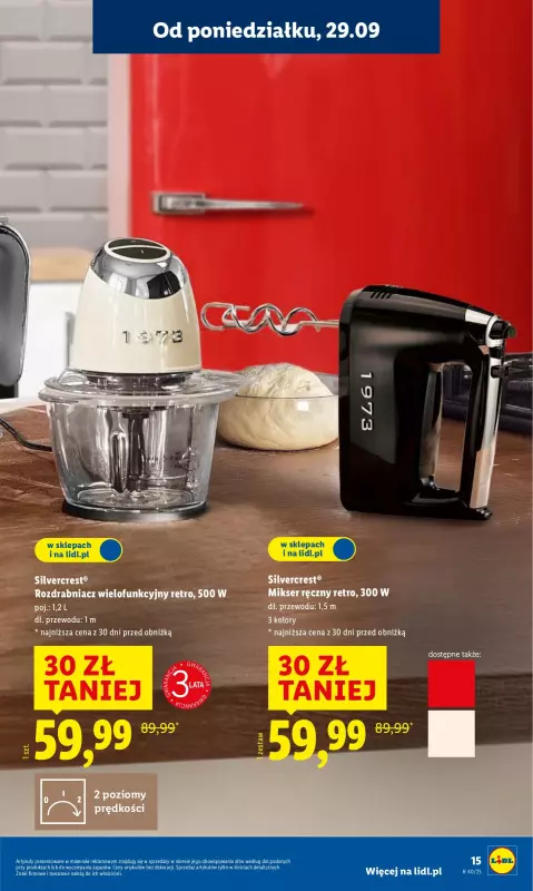Lidl - gazetka promocyjna Katalog od poniedziałku 29.09 do soboty 04.10 - strona 19