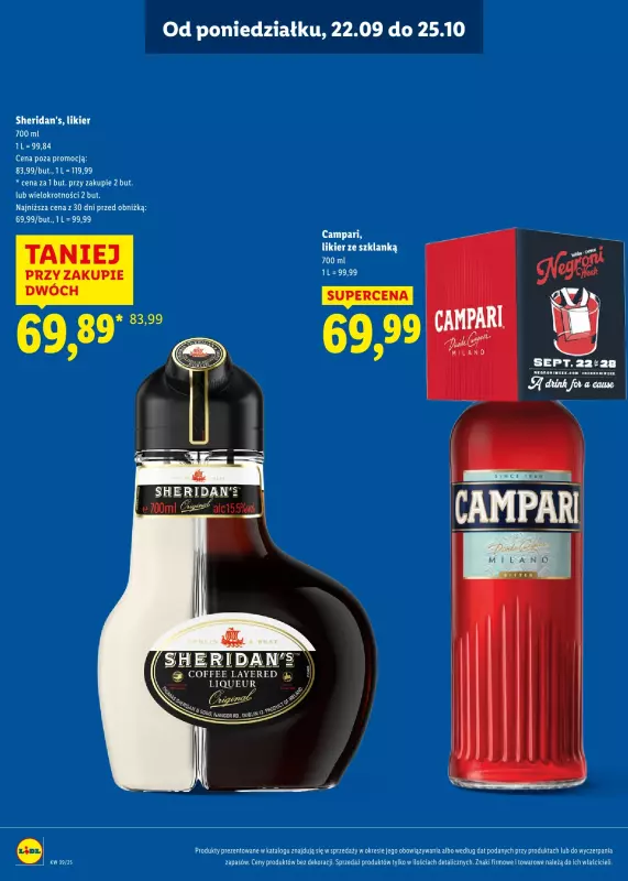 Lidl - gazetka promocyjna Katalog alkoholi mocnych  do soboty 25.10 - strona 21