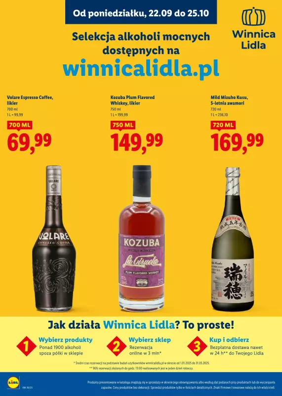 Lidl - gazetka promocyjna Katalog alkoholi mocnych  do soboty 25.10 - strona 25