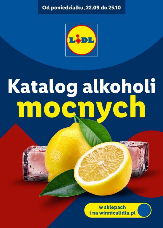 Lidl - gazetka promocyjna Katalog alkoholi mocnych  do soboty 25.10
