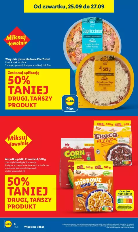 Lidl - gazetka promocyjna Oferta od czwartku od czwartku 25.09 do soboty 27.09 - strona 6