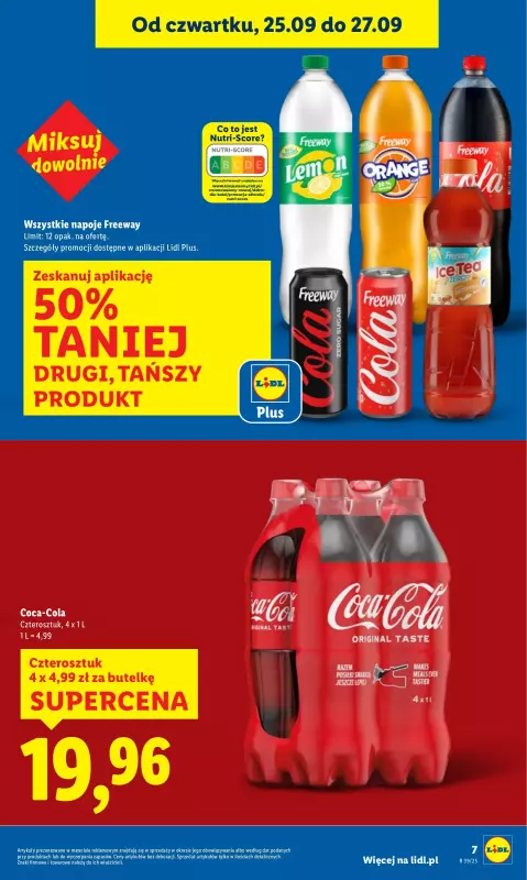 Lidl - gazetka promocyjna Oferta od czwartku od czwartku 25.09 do soboty 27.09 - strona 7