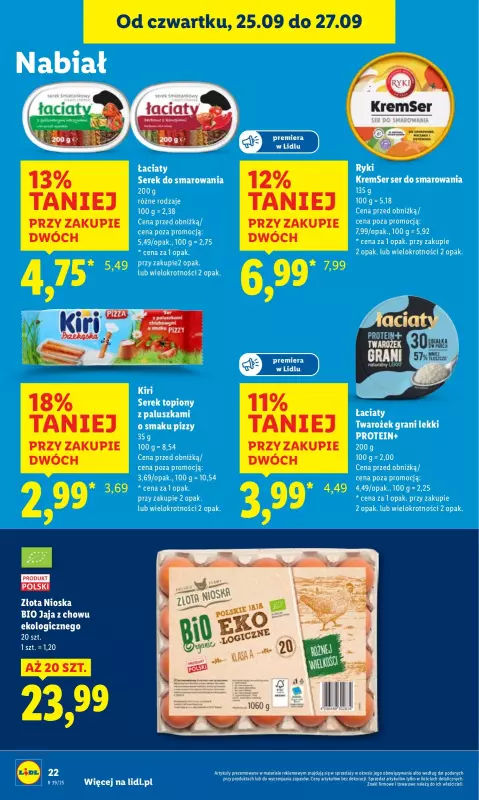 Lidl - gazetka promocyjna Oferta od czwartku od czwartku 25.09 do soboty 27.09 - strona 24