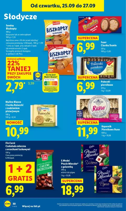 Lidl - gazetka promocyjna Oferta od czwartku od czwartku 25.09 do soboty 27.09 - strona 34