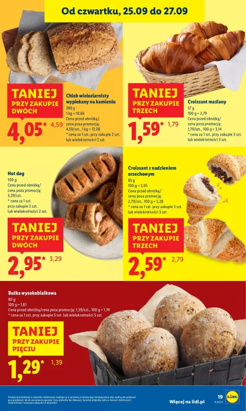 Lidl - gazetka promocyjna Oferta od czwartku od czwartku 25.09 do soboty 27.09 - strona 21