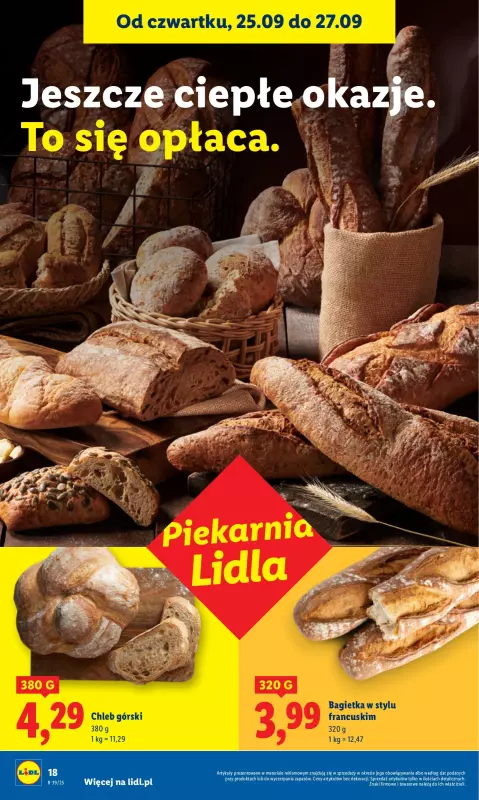 Lidl - gazetka promocyjna Oferta od czwartku od czwartku 25.09 do soboty 27.09 - strona 20